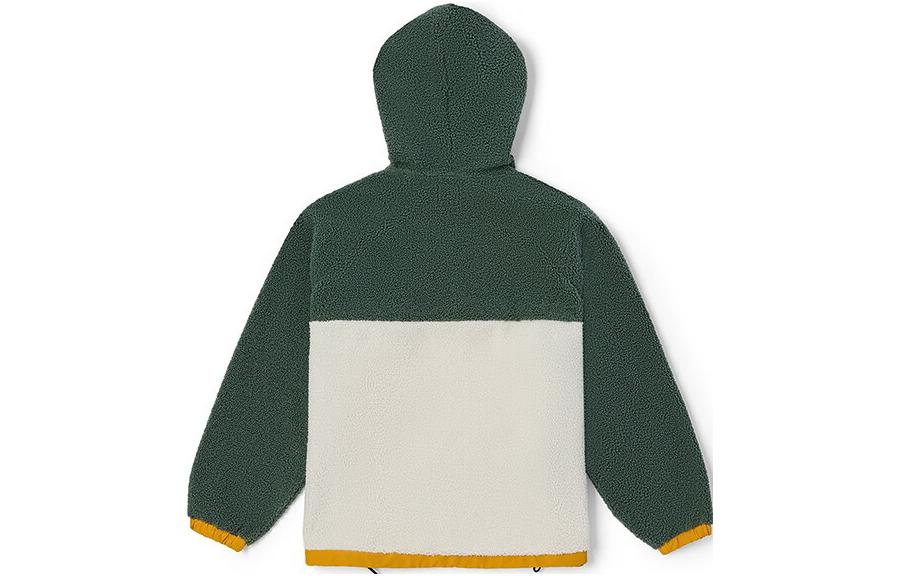 (WMNS) Vans Hairy Pullover Hoodie 'Duck Green' VN0A7YGXYQW