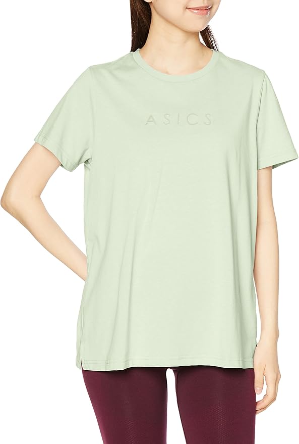 (WMNS) ASICS Training Core Graphic T-Shirt 'Whisper Green' 2032C716-301