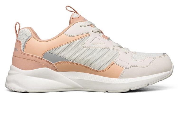 (WMNS) Skechers Ex-Pansive Running Shoes Pink/White 8730032-NAT