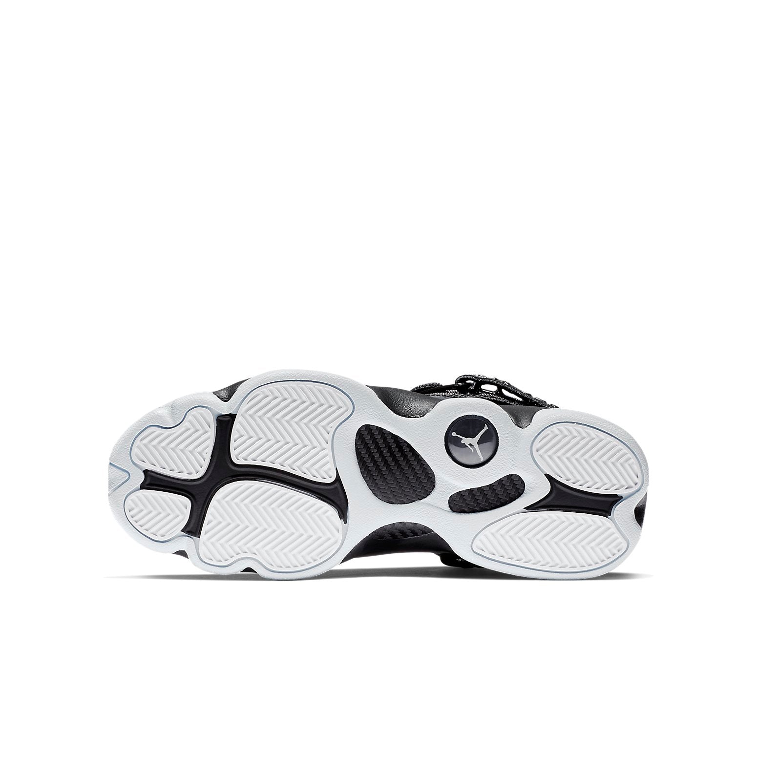 (GS) Air Jordan 6 Rings 'Black White' 323419-011