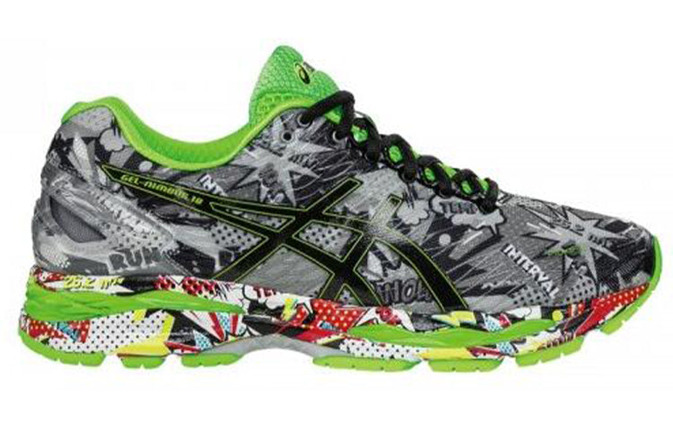 ASICS Gel-Nimbus 18 'Grey Green Multi' T6K4N-9790