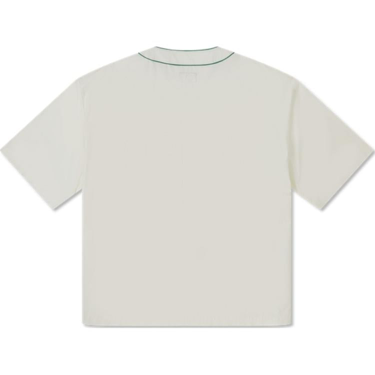 Converse Baseball Jersey Shirt Asia Sizing 'White' 10027220-A01