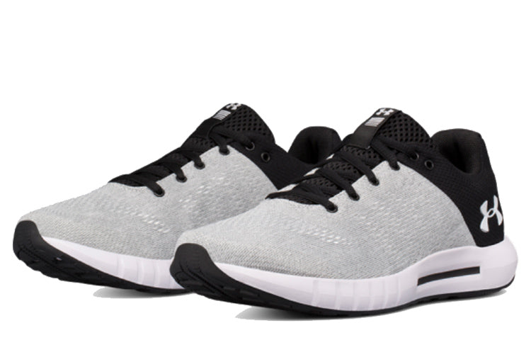 (WMNS) Under Armour Micro G Pursuit 'Black Grey' 3000101-103