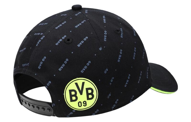 PUMA BVB Legacy Football Baseball Cap 'Black Yellow' 02360305
