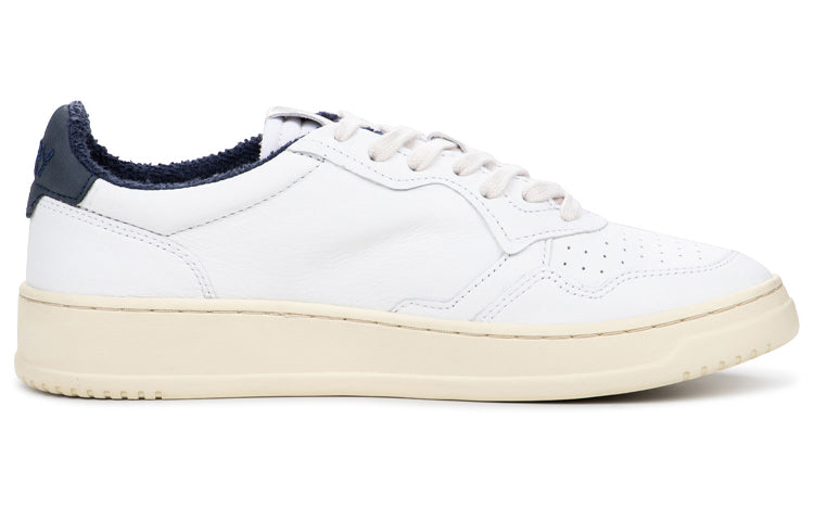 AUTRY Medalist Low Leather 'White Black' AULM-SP02