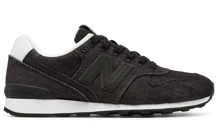 (WMNS) New Balance 696 Cotton Denim 'Black White' WL696DB