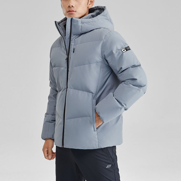 Skechers Lifestyle Series Warm Down Jacket 'Grey' P423M127-02N6