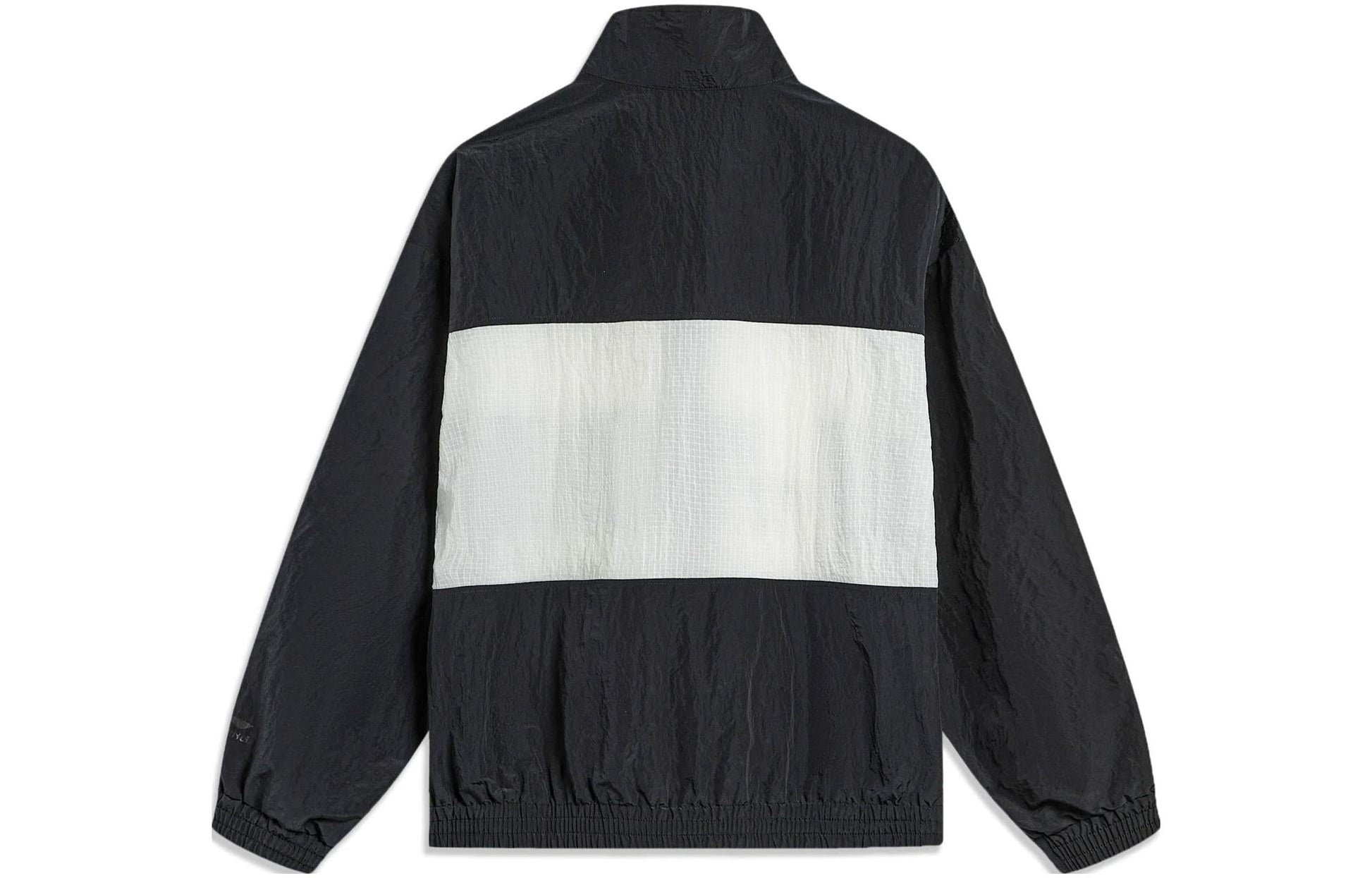 Li-Ning Windbreaker Athletic Jacket 'Black White' AJDT405-1