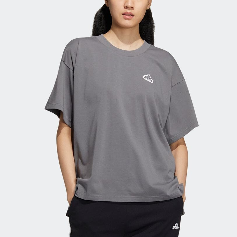 (WMNS) adidas Word T-Shirt Asia Sizing 'White' IA5250