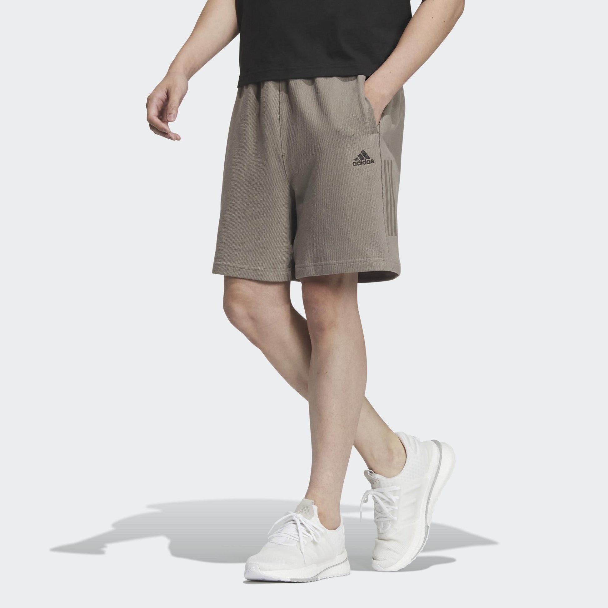 adidas ST GF Knit Shorts 'Tan' IA8114