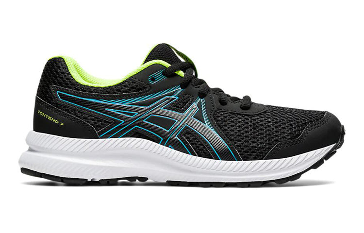 (GS) ASICS Gel-Contend 7 'Black Digital Aqua' 1014A192-007