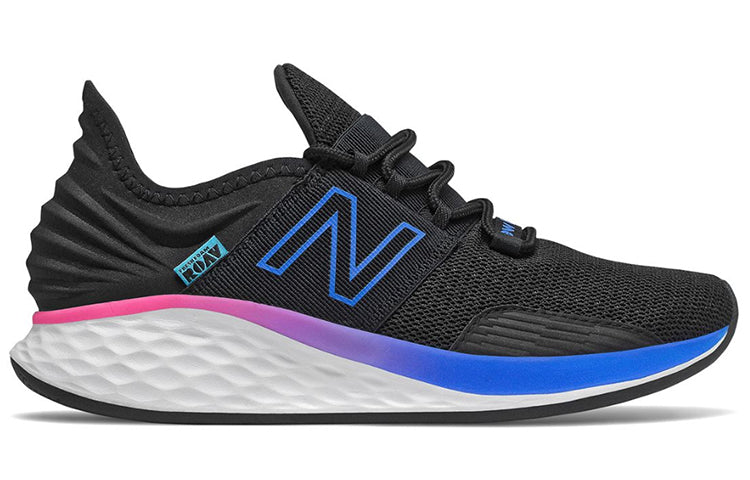 (WMNS) New Balance Fresh Foam Roav Boundaries Black/Blue WROAVBB