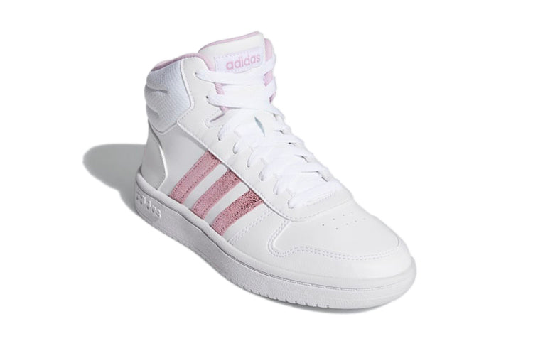 (GS) adidas Hoops Mid 2.0 J 'White Clear Lilac' FY8910