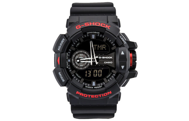 CASIO G-Shock Analog-Digital 'Black' GA-400HR