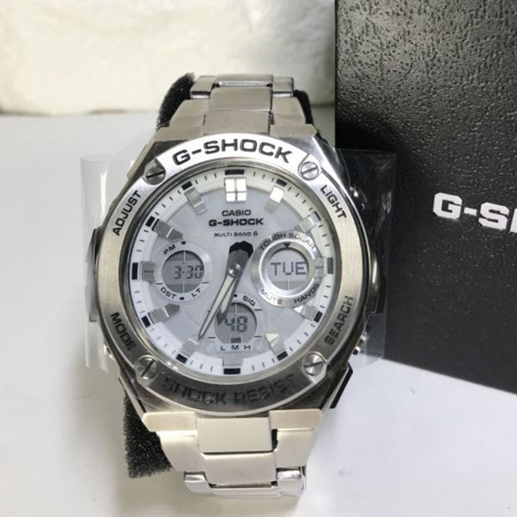 CASIO G-Shock G-Steel 'White SIlver' GST-W110D-7AJF