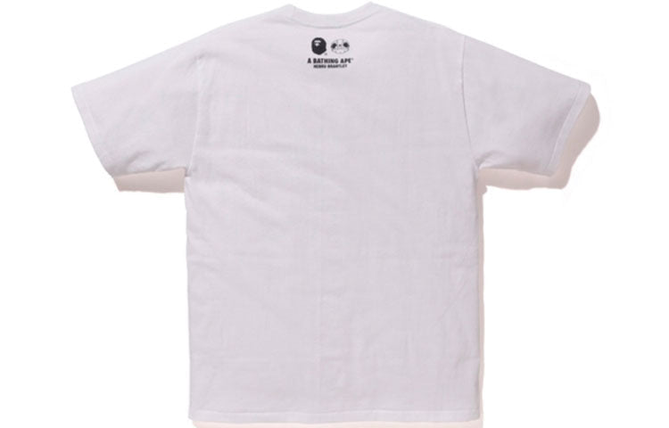 BAPE x Hebru Brantley 1 Tee White Crossover aviator Ape Head Short Sleeve Unisex BAPE-SS18-053