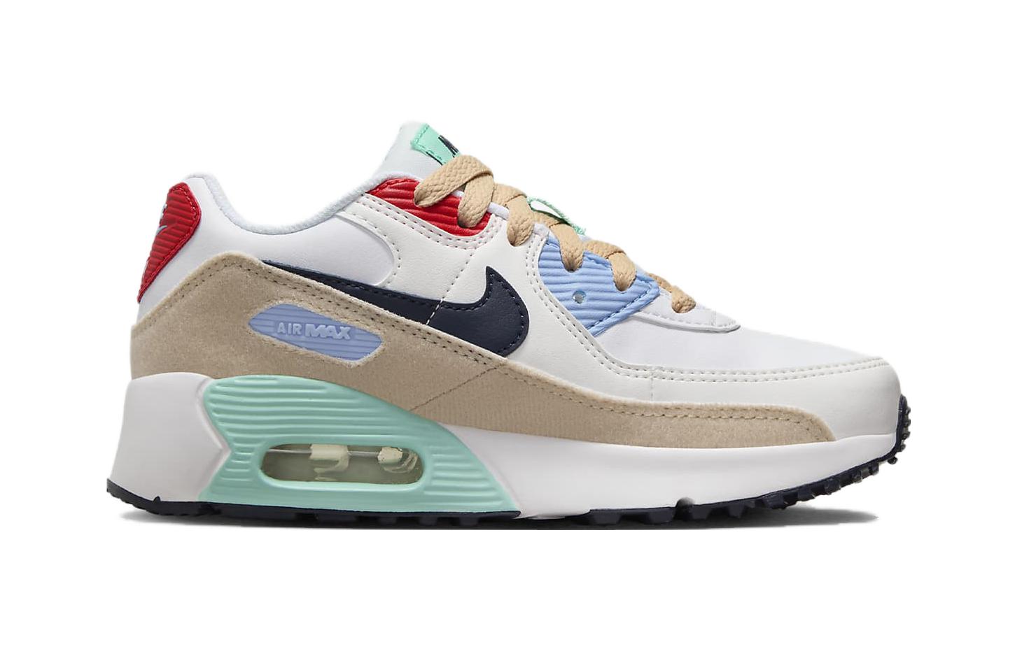 (PS) Air Max 90 Leather SE 'Patches' DZ2889-100