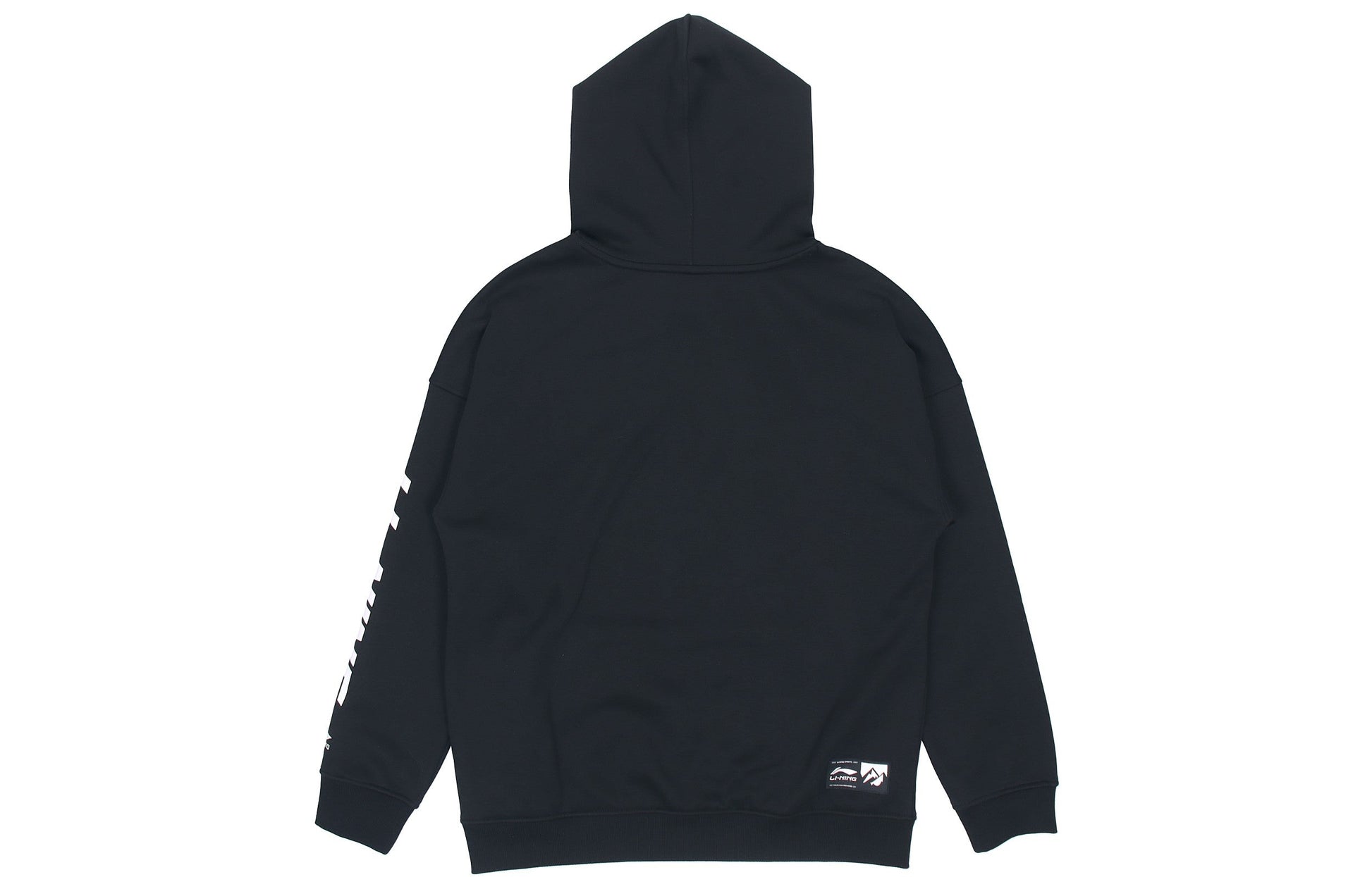 Li-Ning I Never Walk Backwards Graphic Hoodie 'Black' AWDR857-4