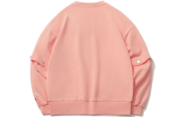 (WMNS) Li-Ning x Disney Crossover Pullover Sports Hoodie 'Pink' AWDR140-1