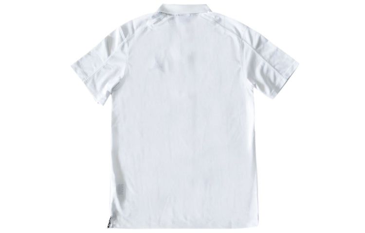 Air Jordan Jumpman Green Flying Man Logo Short Sleeve polo White 865856-108