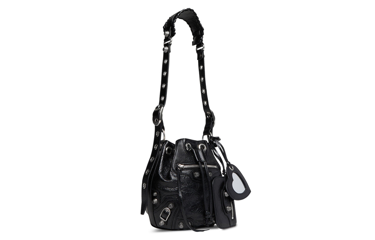 (WMNS) Balenciaga Le Cagole Xs Bucket Bag 'Black' 7024311VG9Y1000