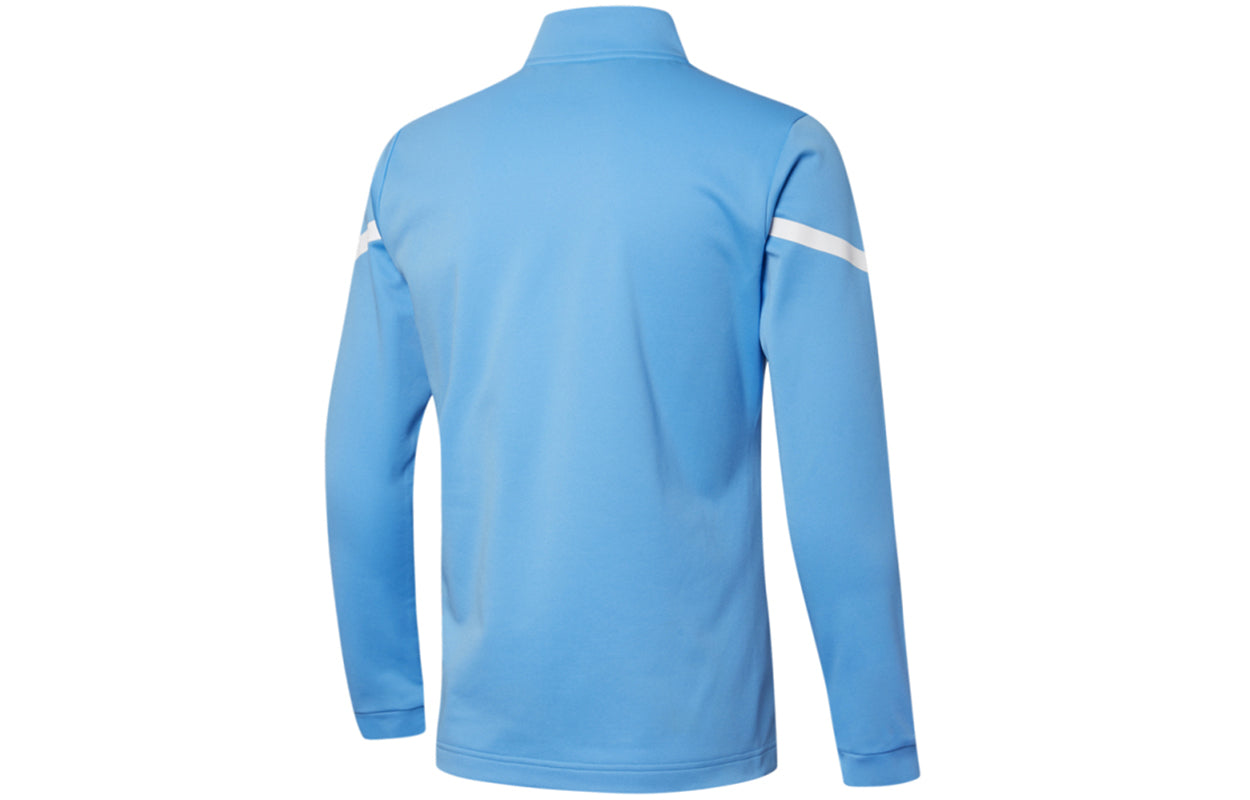 PUMA Football Club Logo Half Zipper Sports Blue 764510-01