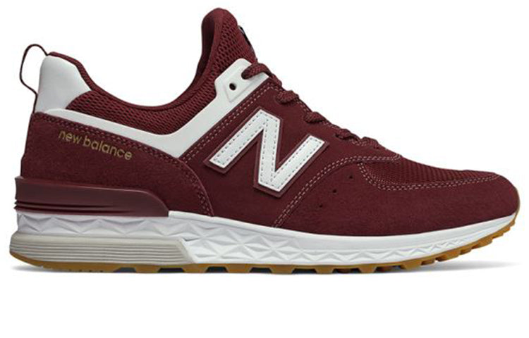 New Balance NB 574 Sport Sports Casual Shoes 'Dark Red' MS574FCW