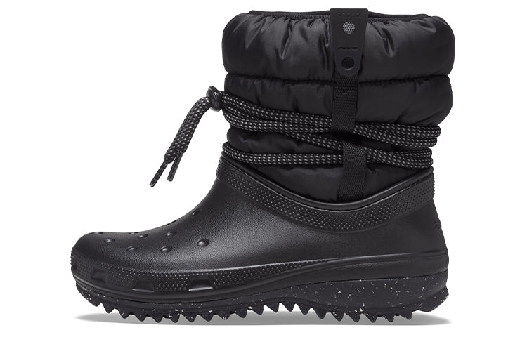 (WMNS) Crocs Classic Neo Puff Luxe Boots 'Black' 207312-001