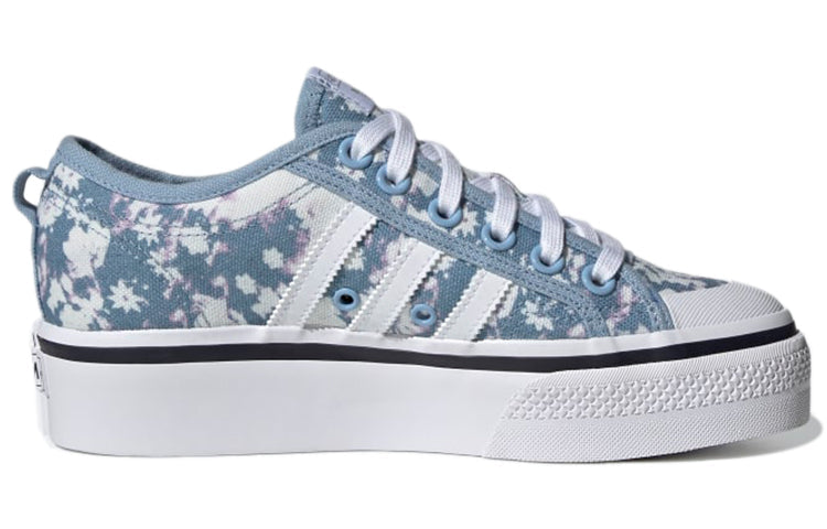 (WMNS) adidas Nizza Platform Low 'Bleached-Out Floral' H01232