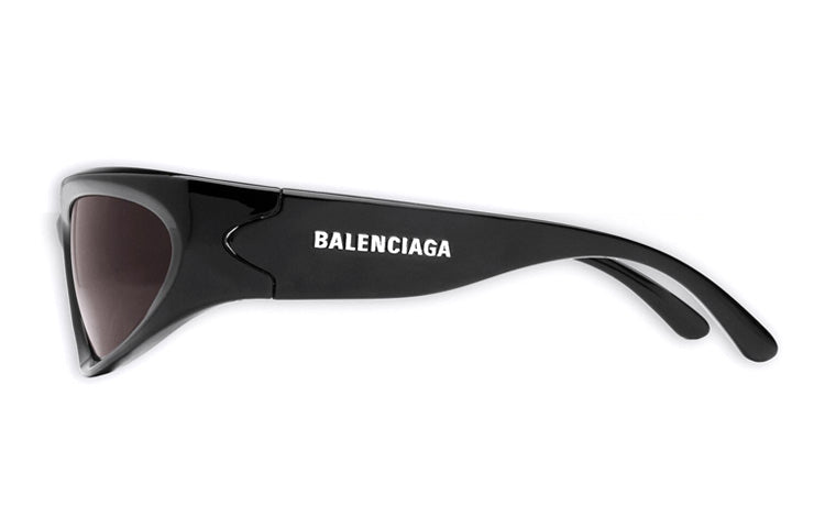 (WMNS) Balenciaga Swift Oval Sunglasses 'Black' 658745T00071000