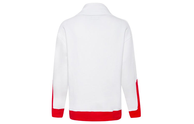 Converse Printed Funnel Neck Sweatshirt Asia Sizing 'Red' 10019472-A02