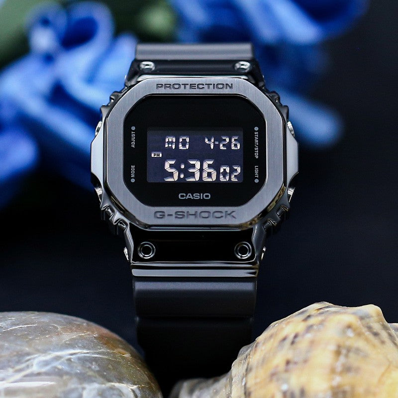 CASIO G-Shock & Baby-G Set 'Black' DW-5600BBN-1PR&BLX-560-1PR