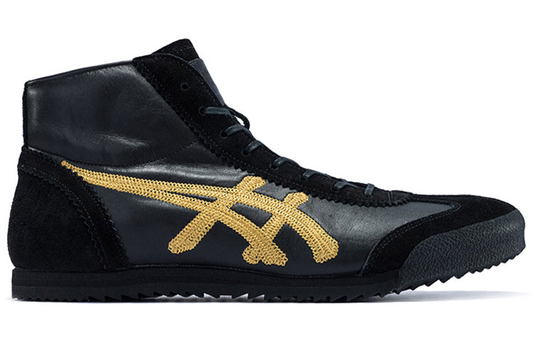 Onitsuka Tiger Mexico Mid Runner 'Black Rich Gold' D7R1L-9094