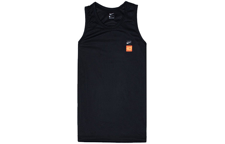 Nike Dri-FIT Kd Durant Basketball Sports Printing Breathable Vest Black CV2407-010