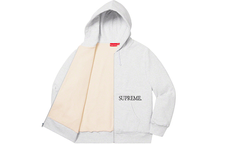 Supreme FW19 Week 17 Thermal Zip Up Hooded Sweatshirt SUP-FW19-10951