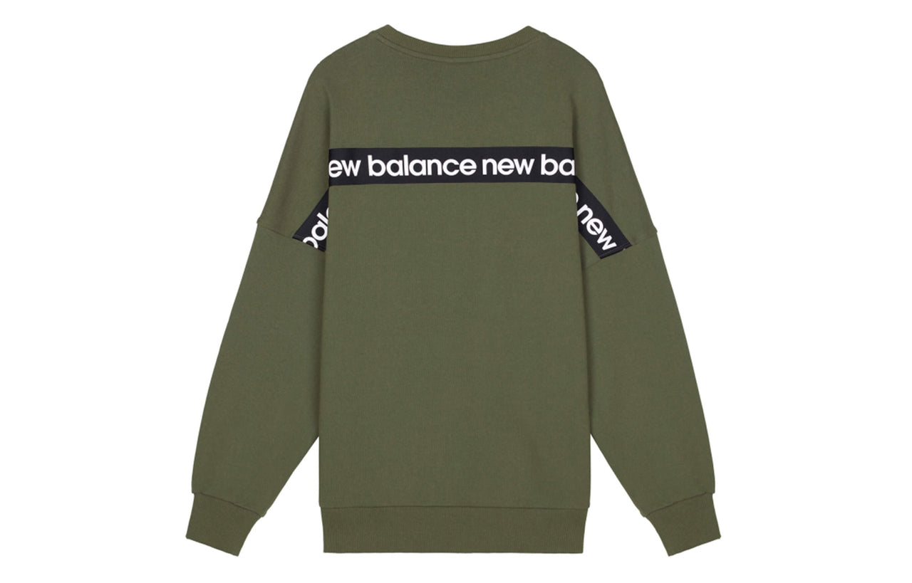 New Balance Long Sleeve Heathertech Tee Men's Army Green AMT03332-ARG