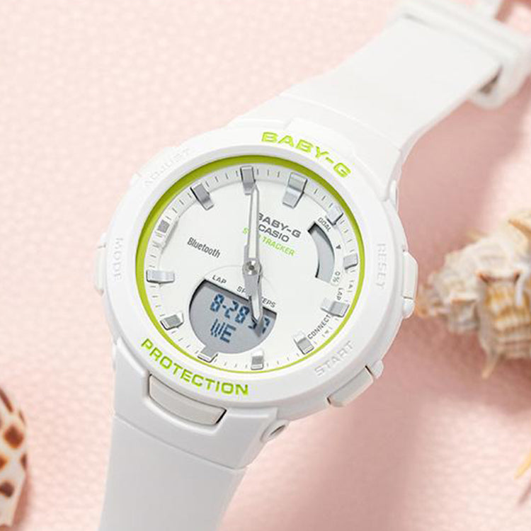 CASIO Baby-G 'White' BSA-B100SC-7APR