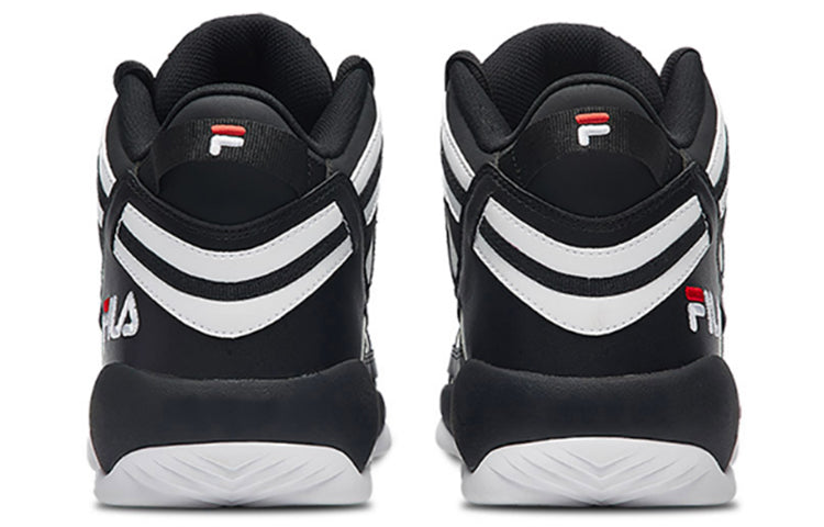 (WMNS) FILA Spaghetti Mid-cut Black/White F12W041243FBW