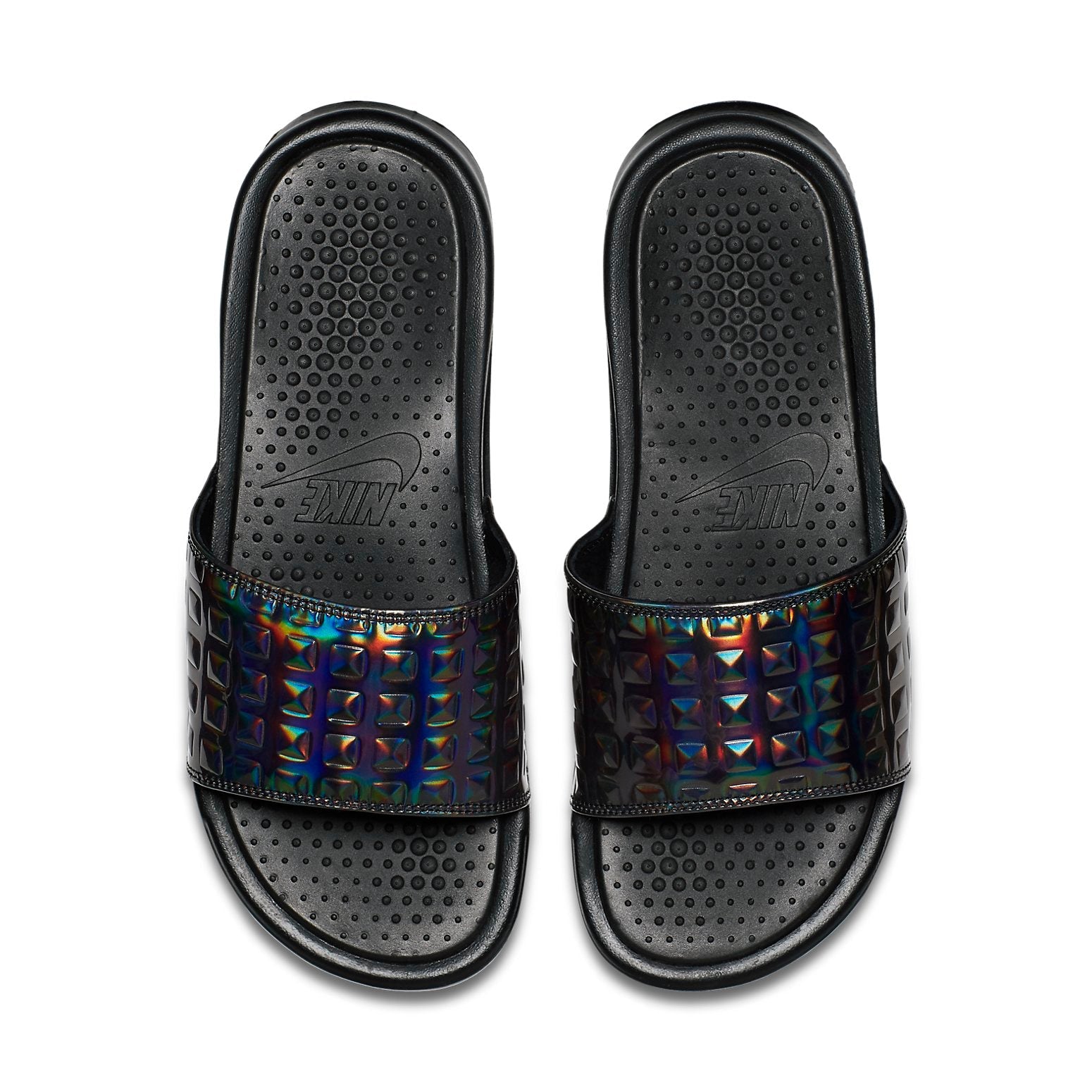 (WMNS) Nike Benassi Ultra Premium 'Just Do It' 818737-003