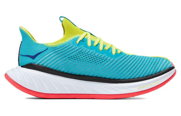 (WMNS) HOKA ONE ONE Carbon X 3 'Evening Primrose Scuba Blue' 1123193-EPSB