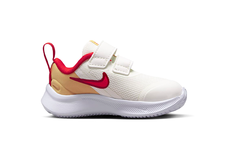 (TD) Nike Star Runner 3 'Sail Bright Crimson' DA2778-101