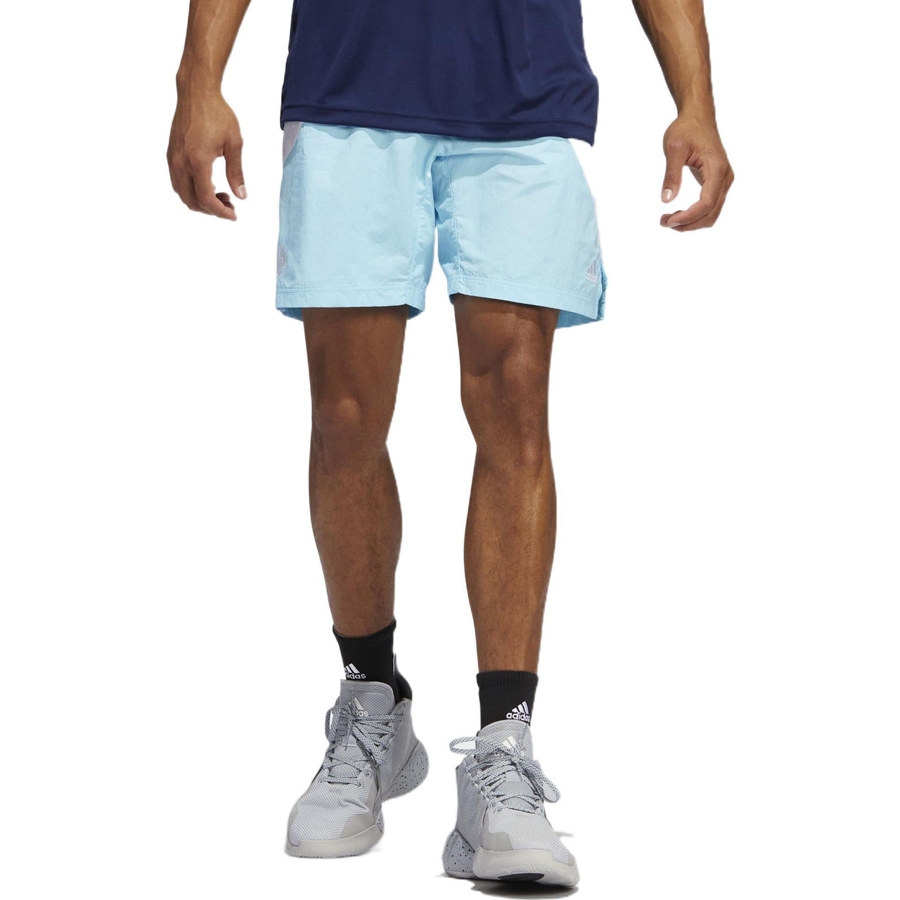 adidas Rose Shorts Asia Sizing 'Blue' HH8947