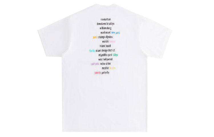 KITH Treats London Caf Tee 'White Pink' KHT030085-101