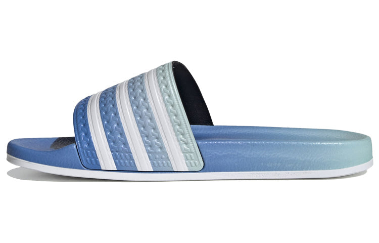 (WMNS) adidas originals Adilette Slides Blue White Slippers 'Blue White' EE6187