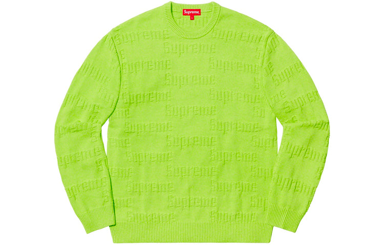 Supreme FW19 Week 4 Raised Logo Sweater Logo SUP-FW19-487