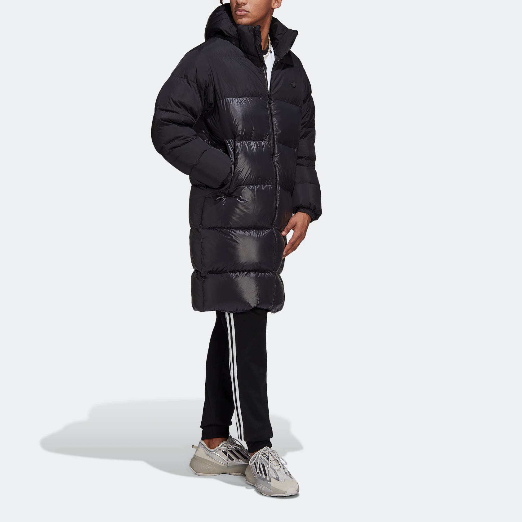 adidas originals Down Regen 3/4 Puffer Jacket 'Black' HL9209