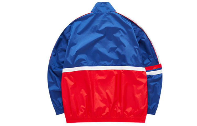 Yellow FILA x Wilson Crossover Contrasting Colors Tennis Sports Woven Jacket Blue A11M033702F-RB