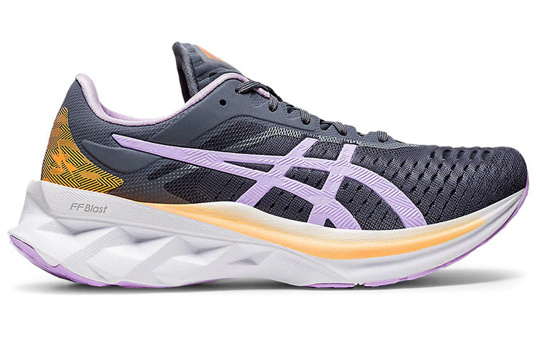 (WMNS) ASICS Novablast Grey Purple Sneakers 'Grey Purple' 1012A584-021