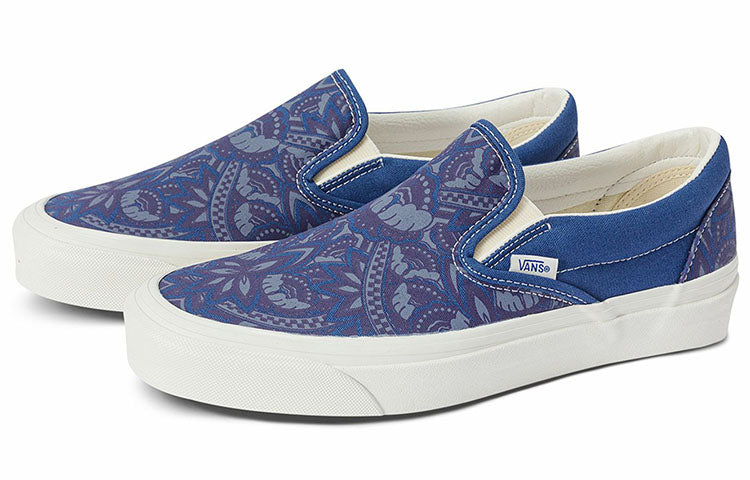 Vans Style 98 Low Tops Skateboarding Shoes Unisex Blue VN0A3JEX5TU