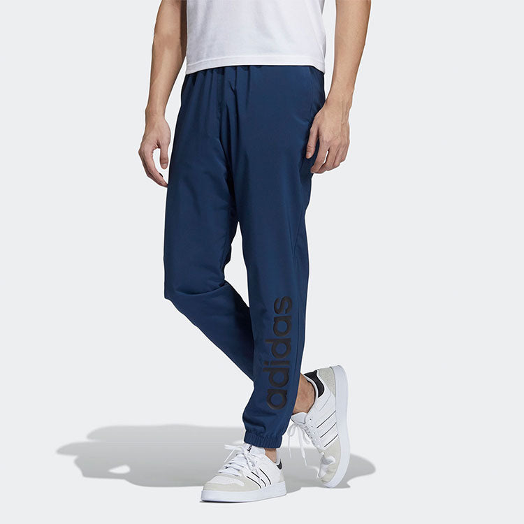 Men's adidas neo Ce Lw Wv Tp Casual Breathable Woven Sports Pants/Trousers/Joggers Navy Blue GP4872